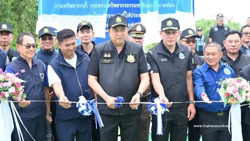 “รมว.สุชาติ” ลุยจันทบุรี เติมน้ำกว่า 2,500 ไร่ ให้ภาคการเกษตรและสัตว์ป่า