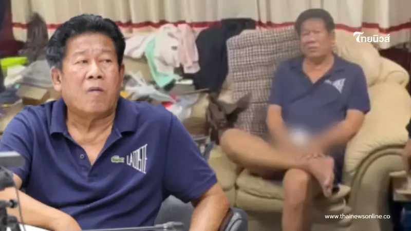 ตำรวจบุกค้นบ้าน "ฉลอง เรี่ยวแรง" อดีต สส.คนดัง เจอเต็มๆ หลังถูกจับ