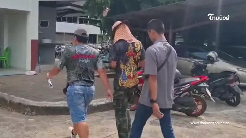 ตร.รวบหนุ่มกระบะชิ่งค่าน้ำมัน 2 พัน พ่อพามอบตัววอนสังคมให้อภัย