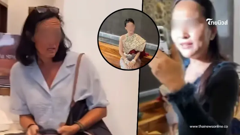 สาวใหญ่ลูกครึ่งไทย ปรี่ปกป้อง ชุดไทยจักรี หลังเห็นนางแบบกัมพูชาสวมใส่ สาวใหญ่ลูกครึ่งไทย ปรี่ปกป้อง ชุดไทยจักรี หลังเห็นนางแบบกัมพูชาสวมใส่