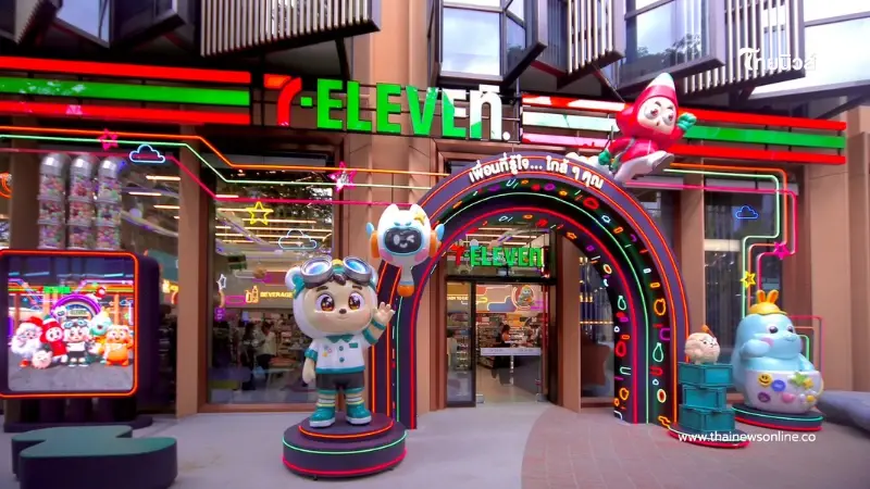 7-11 เปิดประสบการณ์ใหม่กับ Character-Themed Store สาขา Festie Town, Happitat