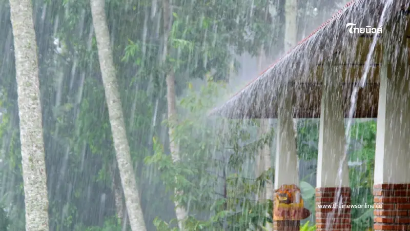 พยากรณ์อากาศวันนี้ เตือน 2 ภาครับมือฝนตกหนัก คลื่นลมแรง