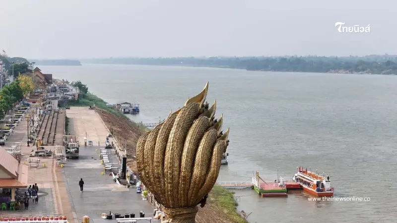ฝนตกต่อเนื่องระดับน้ำโขง พุ่งวันละ 1 เมตร ชลประทานเร่งระบาย ฝนตกต่อเนื่องระดับน้ำโขง พุ่งวันละ 1 เมตร ชลประทานเร่งระบาย