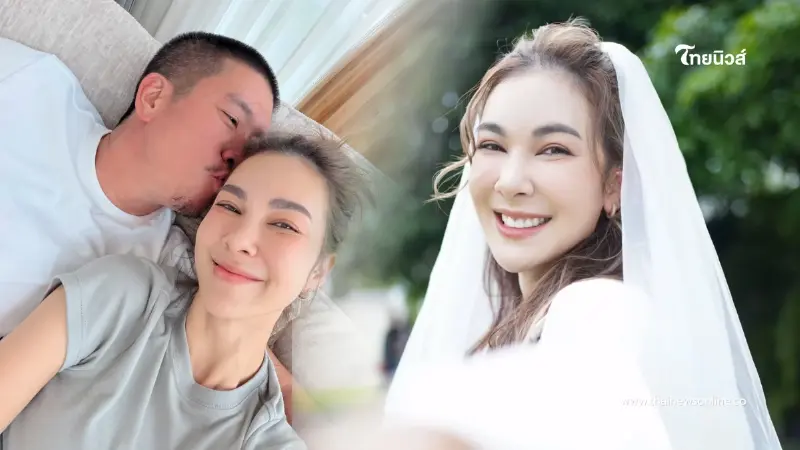 แบงค์ พชร เสิร์ฟภาพหวาน ในลุคเจ้าสาว พร้อมแคปชันชวนลุ้นข่าวดี แบงค์ พชร เสิร์ฟภาพหวาน ในลุคเจ้าสาว พร้อมแคปชันชวนลุ้นข่าวดี