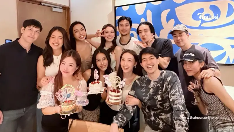 "น้ำตาล พิจักขณา" โพสต์ภาพกรุ๊ปช็อตปาร์ตี้วันเกิดเฉลยชัด "น้ำตาล พิจักขณา" โพสต์ภาพกรุ๊ปช็อตปาร์ตี้วันเกิดเฉลยชัด