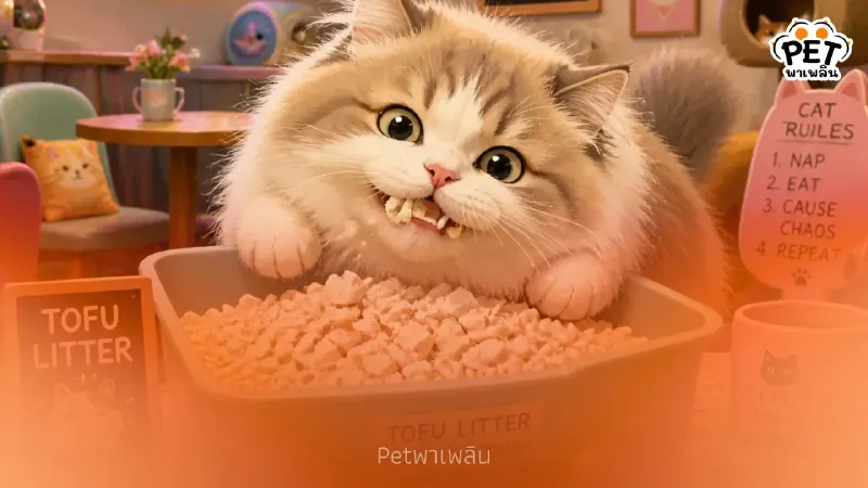 อย่าปล่อยไว้นาน! แมวกินทรายเต้าหู้ อันตรายกว่าที่คิด อย่าปล่อยไว้นาน! แมวกินทรายเต้าหู้ อันตรายกว่าที่คิด